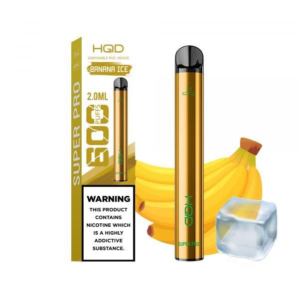 HQD Super Pro Banane Glacée – Puff