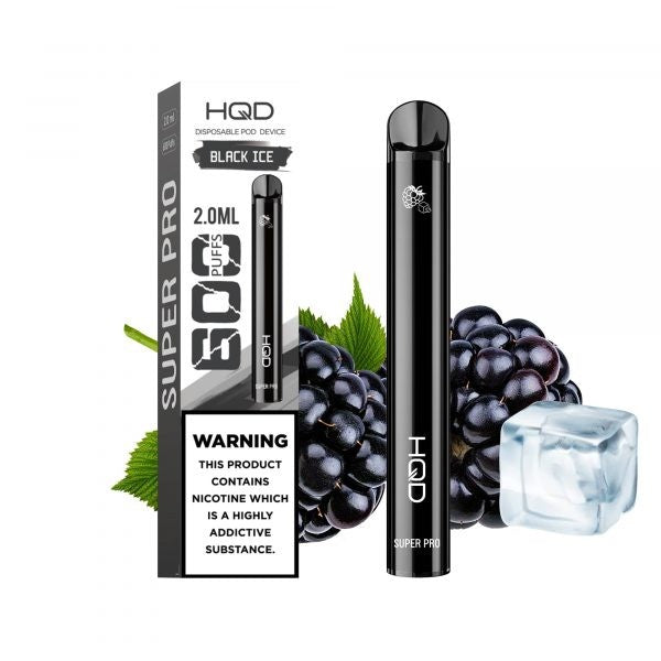 HQD Super Pro Mûre Glacée – Puff