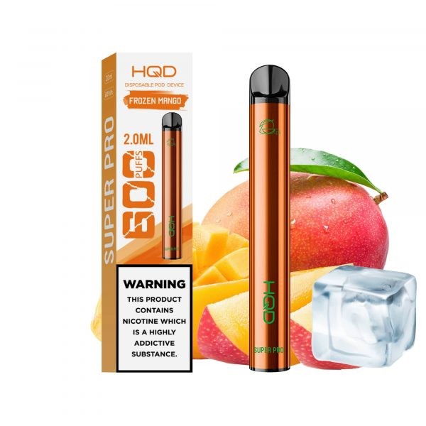 HQD Super Pro Mangue Glacée – Puff